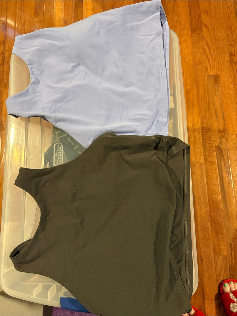 3 Athleta Active Tank Cropped Tops/Bras